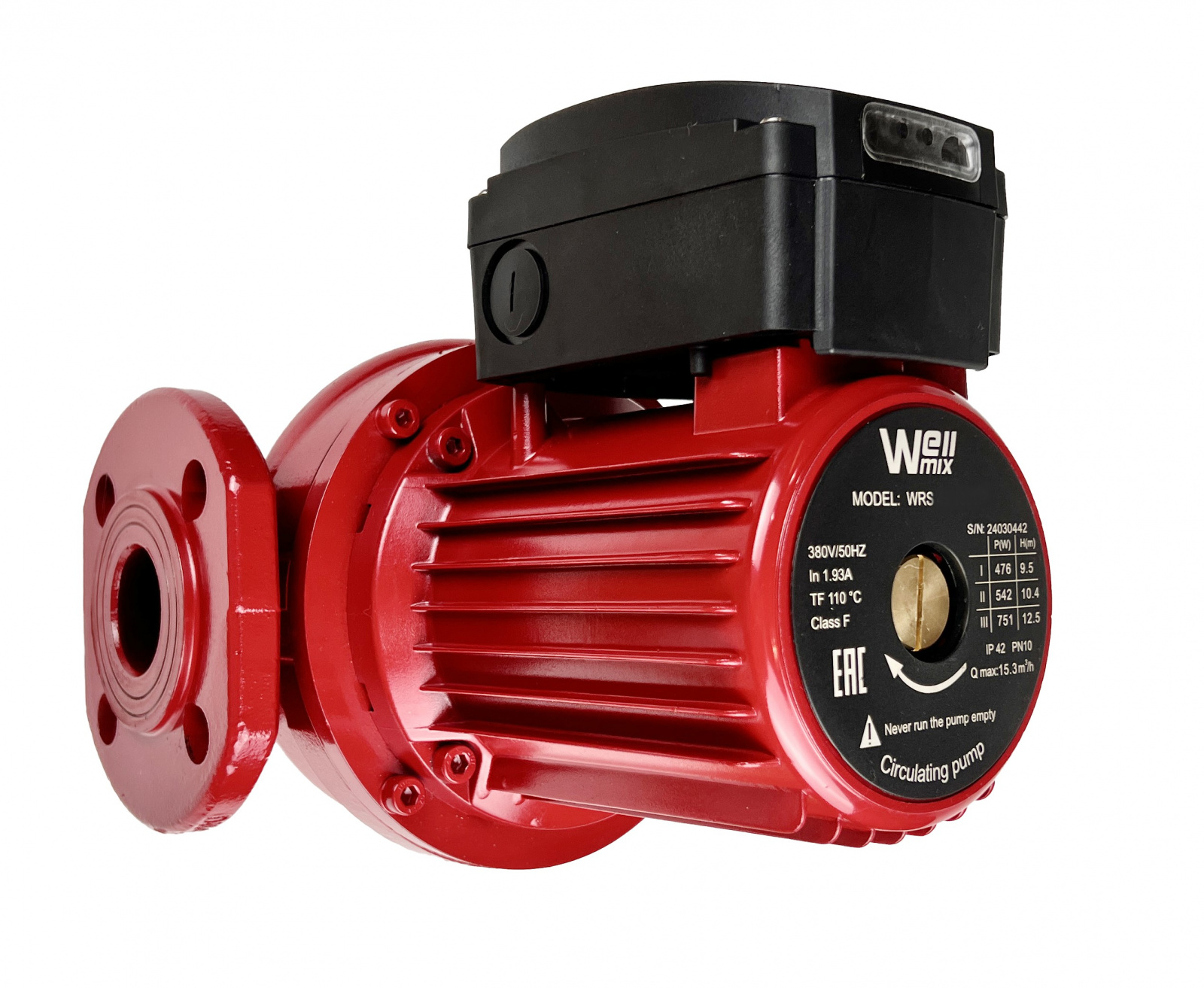 Циркуляционный насос WRS 40-180SF (3 скорости, 220V, 380V)